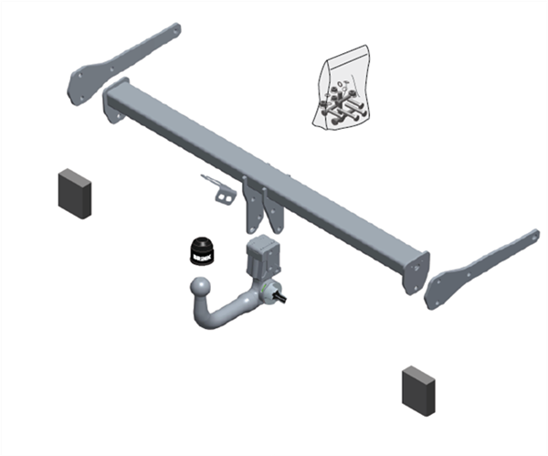BRINK - Audi Q2 (2016 - on) European Towbar