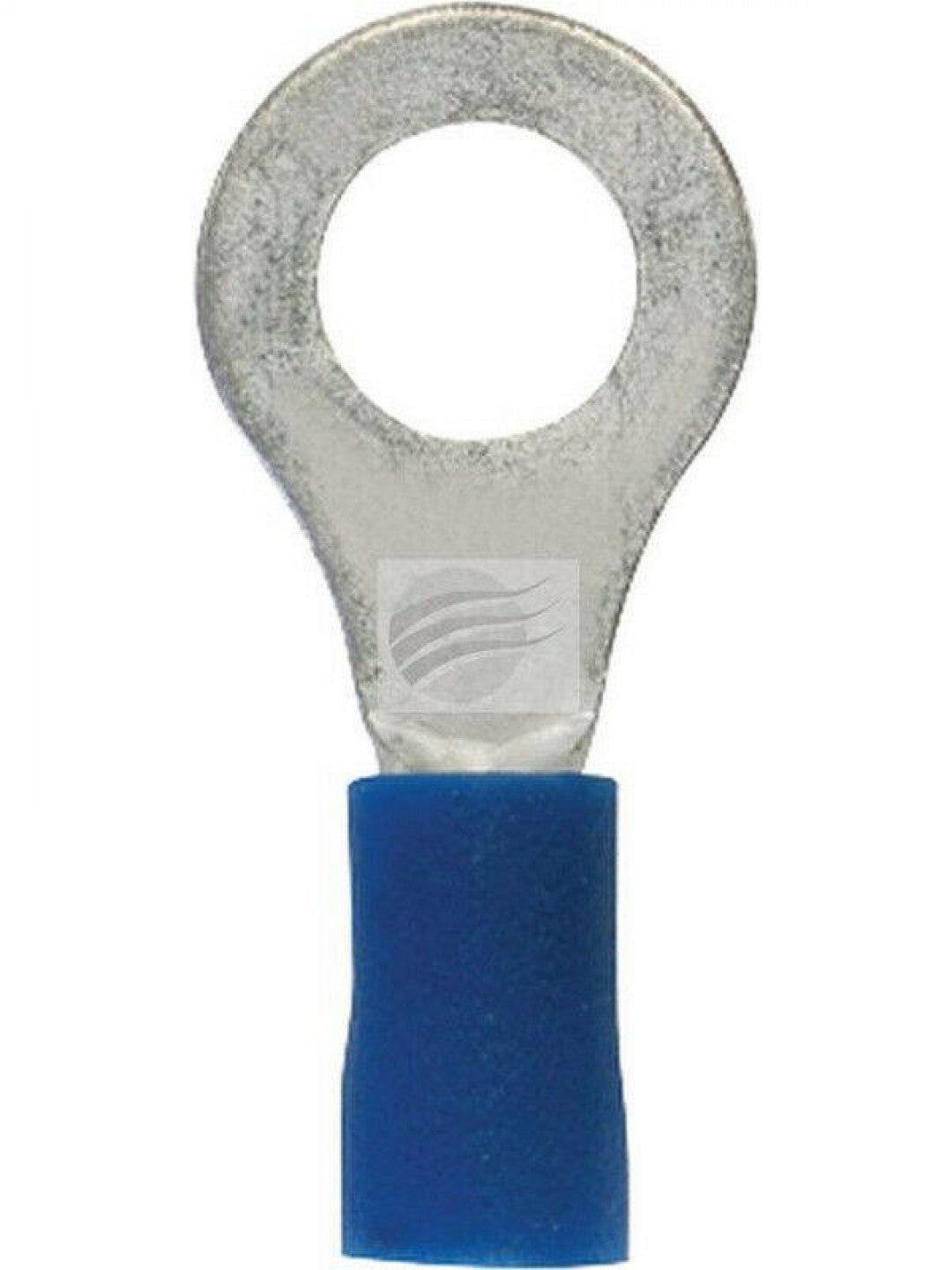 Jaylec - Ring Terminal 6mm Blue Pack Of 10