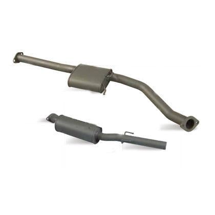 Berklee Performance - Holden Statesman WH-WK 3.8L V6 Catback 2.5" Mild Steel Catback Exhaust System (PEX Exhaust)