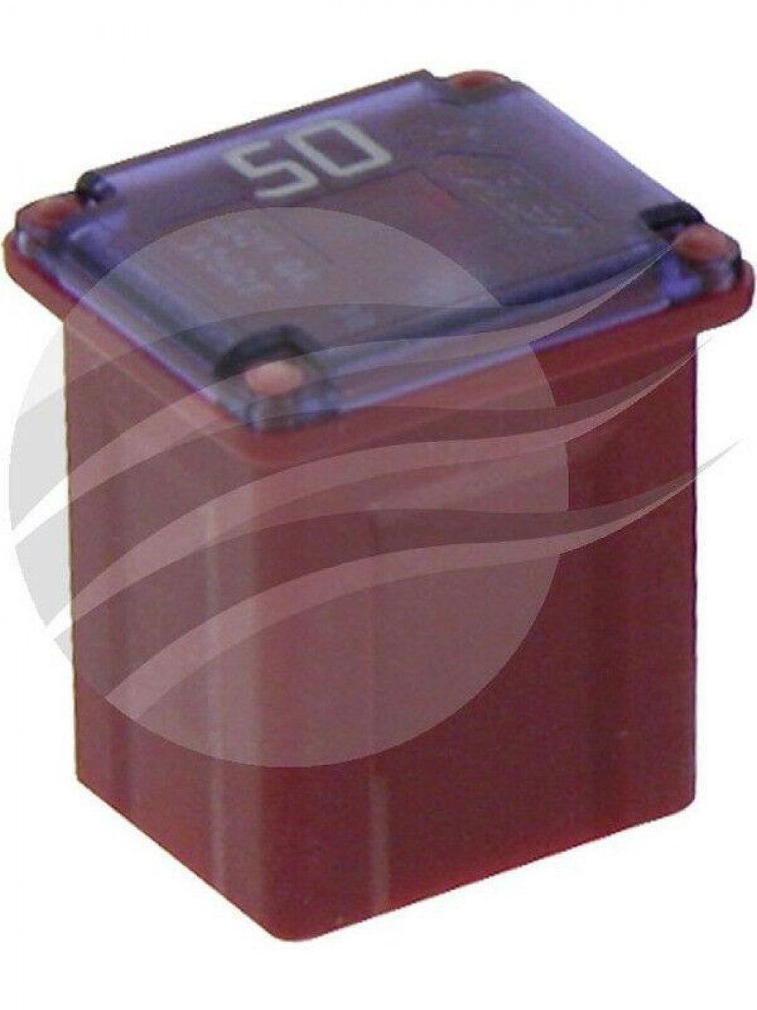 Jaylec - Pack Of 5 Female Fusible Link Low Profile - J Type 50 Amps Red