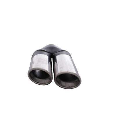 Y Piece Exhaust Tip - 2 1/4" Inch (In) 3" Inch (Out) 228mm Long