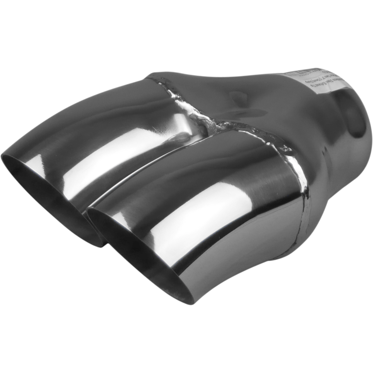 Y Piece Exhaust Tip - 2" Inch - 3" Inch (Expandable) 3" Inch (Out)