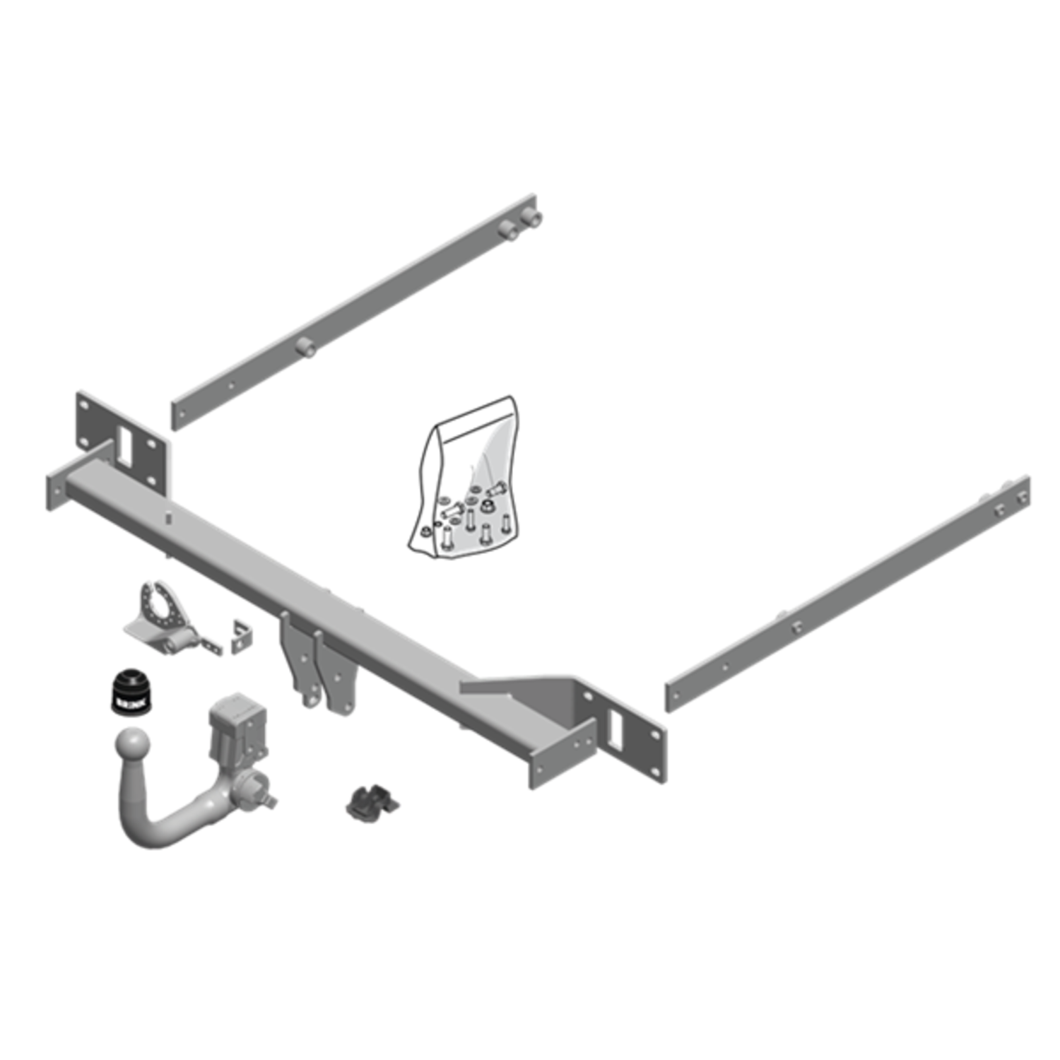 BRINK - Mercedes-Benz E-Class (2009 - on) Sedan European Towbar