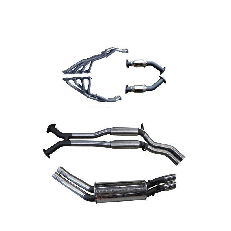 Manta - Holden Commodore Sedan (1997-2009) VT 5.0L, HSV 5.7L Stroker V8 2.5in Dual With Extractors Hotdog/Muffler