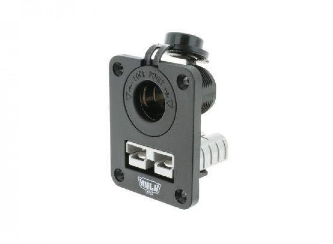 Hulk 4X4 - DOUBLE FLUSH MOUNT HOUSING 50amp ANDERSON STYLE PLUG