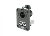 Hulk 4X4 - DOUBLE FLUSH MOUNT HOUSING 50amp ANDERSON STYLE PLUG