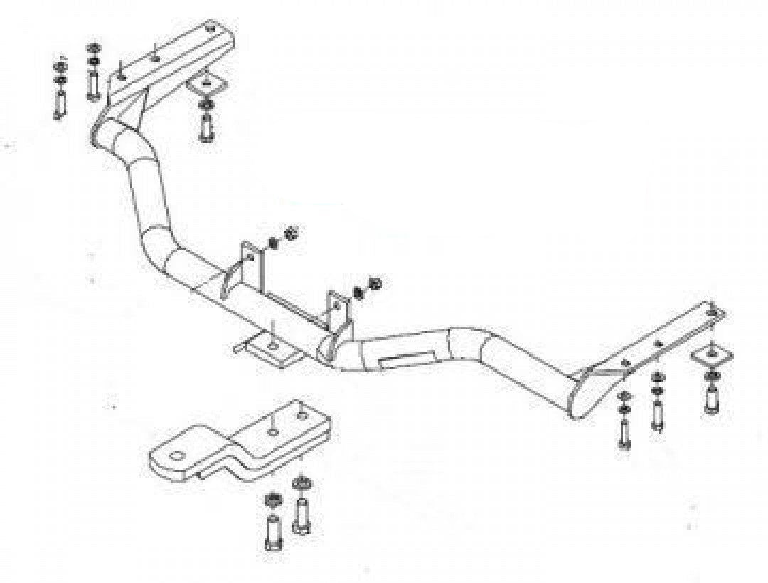 Trailboss - Towbar Suited For Hyundai Santa FE (2001 - 2006)