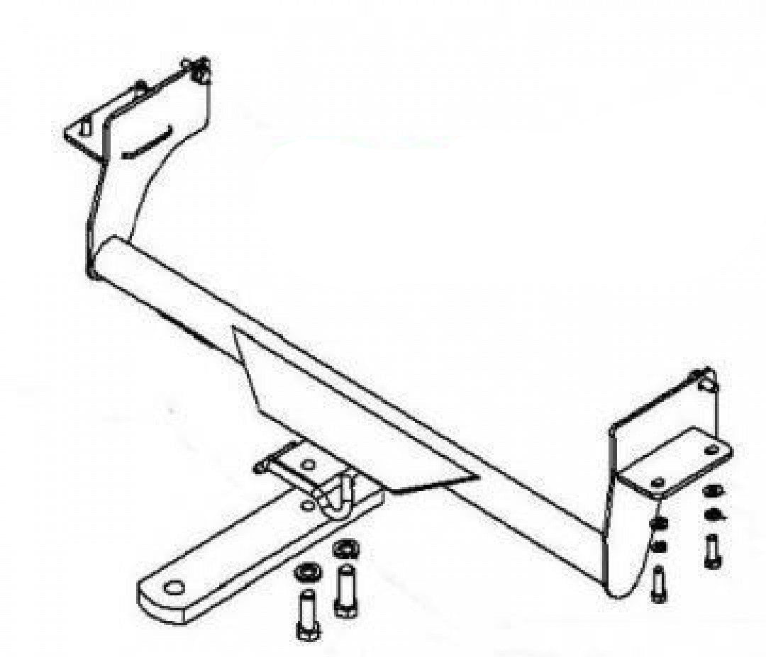 Trailboss - Towbar Suited For Mitsubishi Outlander (2003 - 2006)