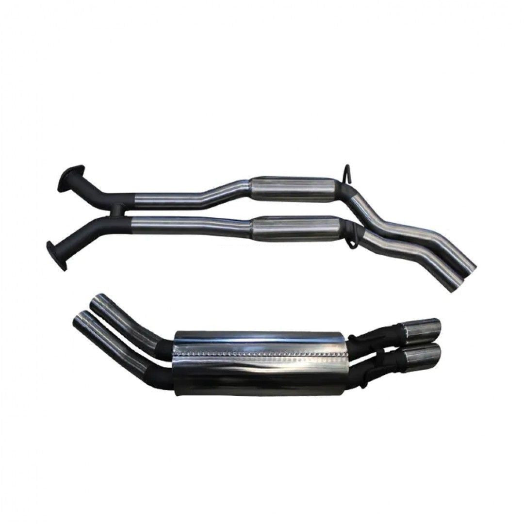Manta | Dual 2.5″ Cat Back Hotdog/Muffler | Holden HSV Monaro V2 5.7L V8 Coupe 2001–2004