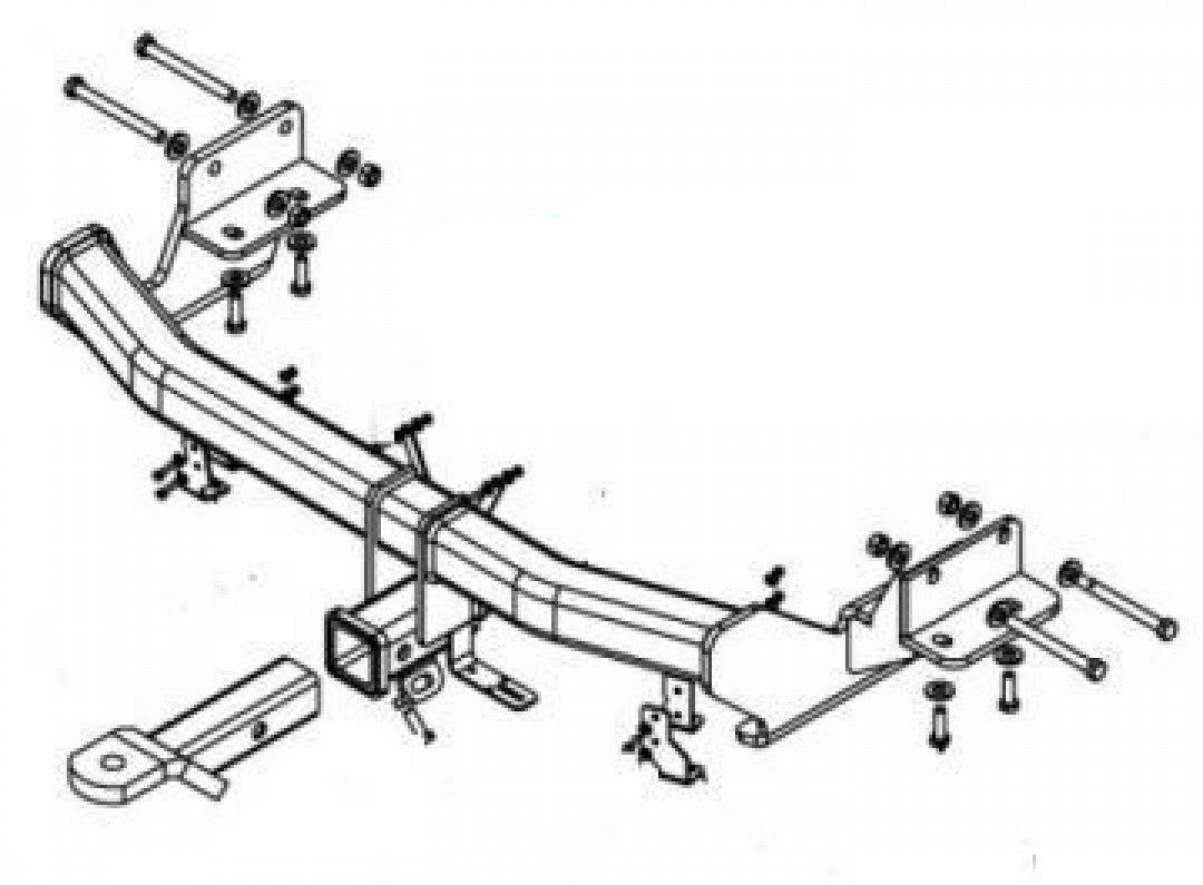 Trailboss - Towbar Suited For Hyundai Santa FE (2012 - 2015)