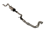 Manta - Isuzu D-MAX 3.0L LWB Cab Chassis 07/2008-07/2010 - Full Exhaust - 3" Stainless Steel Cat Back System with Cat