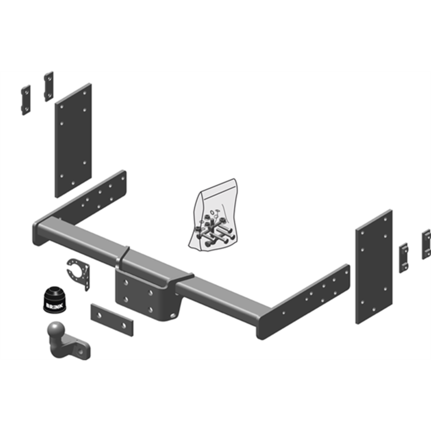 BRINK - Mercedes-Benz Sprinter, Volkswagen Crafter Towbar
