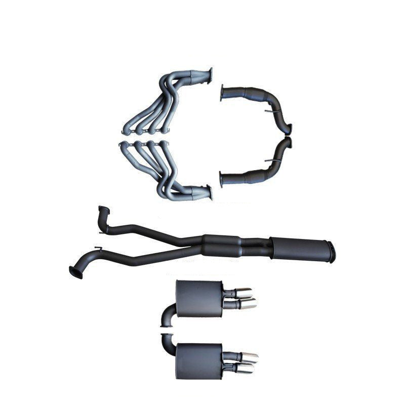 Manta | Twin 3″ Full Exhaust System with 1 7/8″ Headers | Holden Commodore VE V8 Sedan Wagon 2006–2013