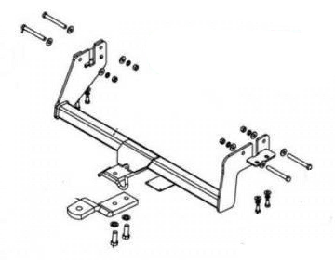 Trailboss - Towbar Suited For Mitsubishi Lancer Sedan (2011 Onwards)