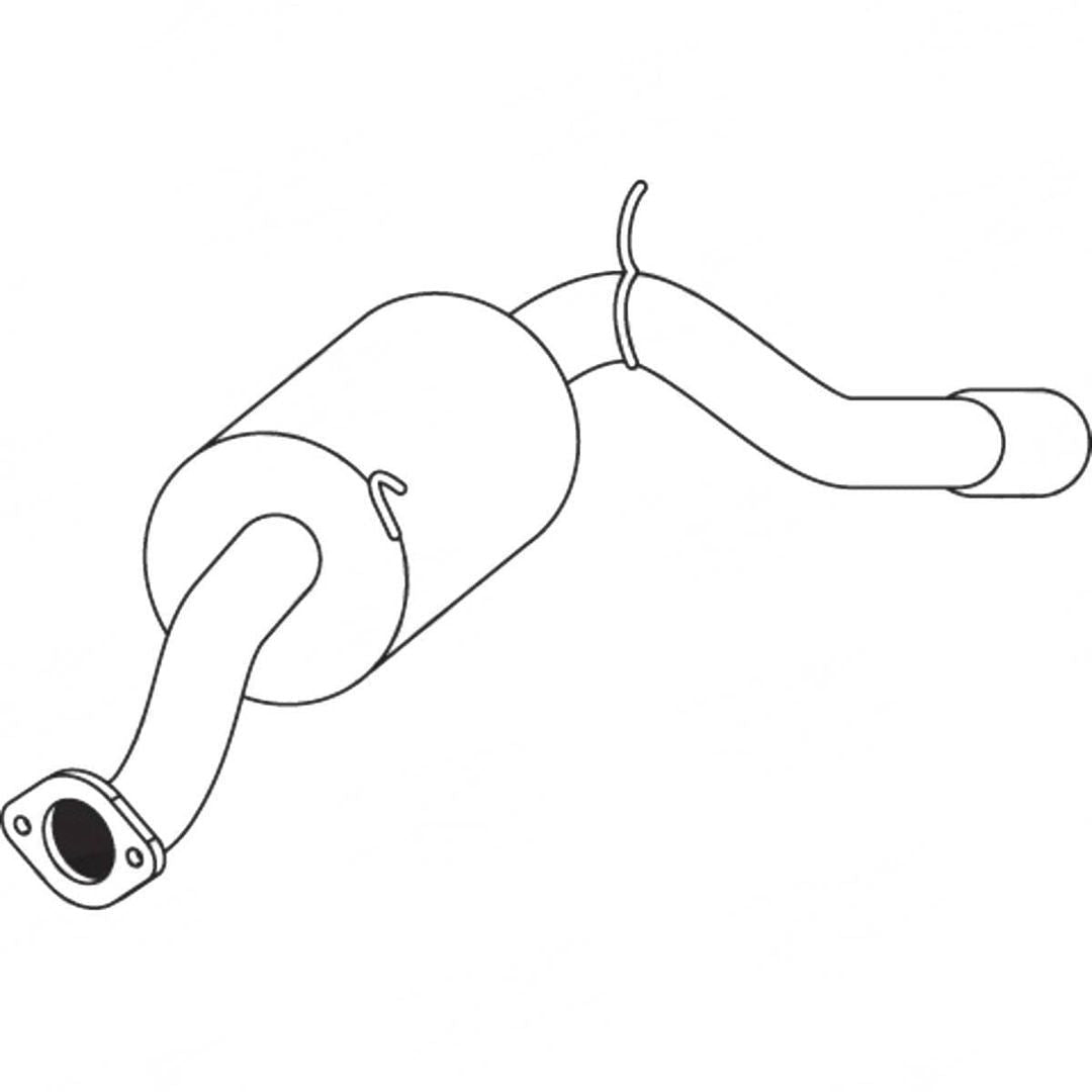 Standard Replacement - Holden Captiva CG (2007 - 2011) Wagon (2.0L) Rear Muffle…