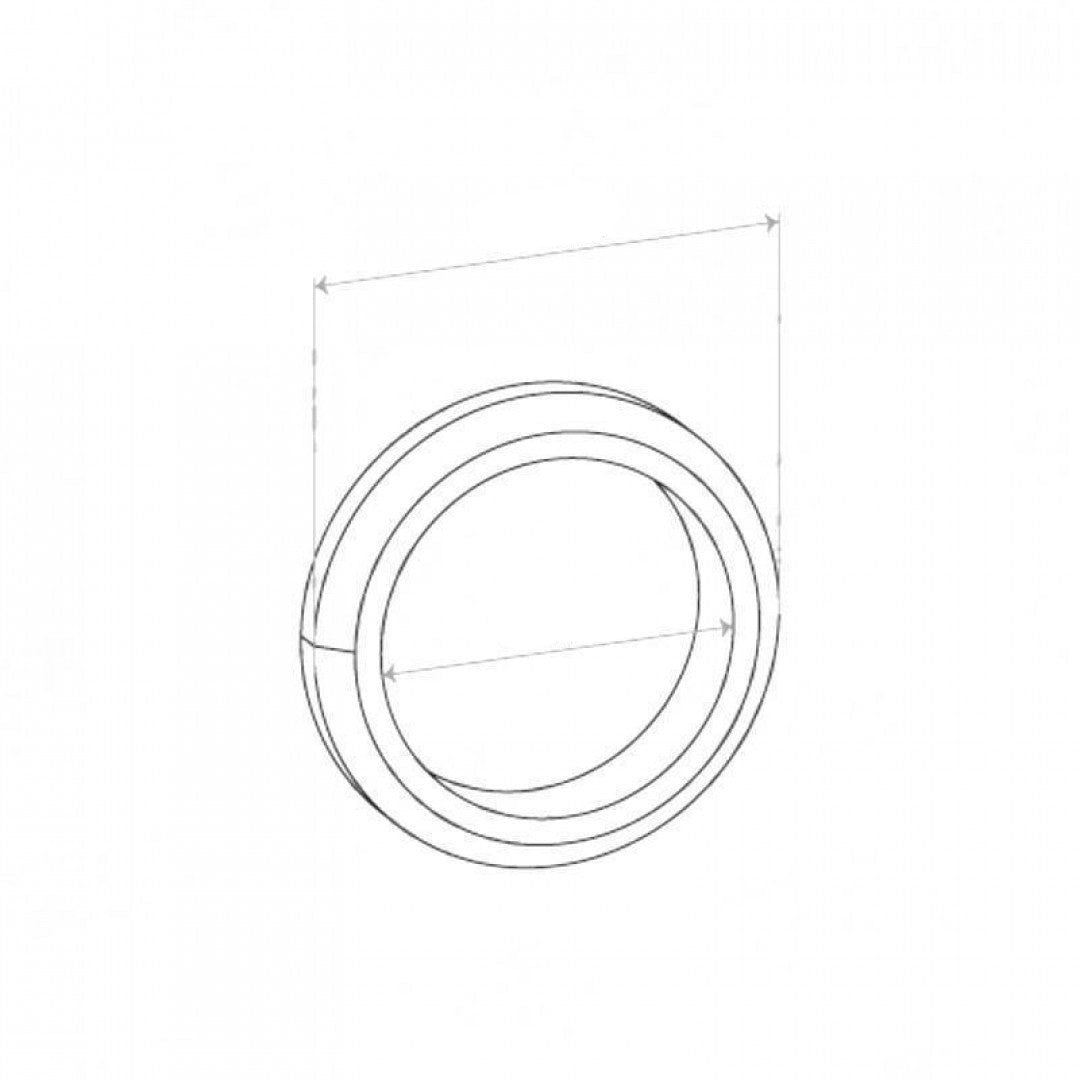 Double Taper Ring Gasket - Inside Diameter 45mm, Outside Diameter 57mm