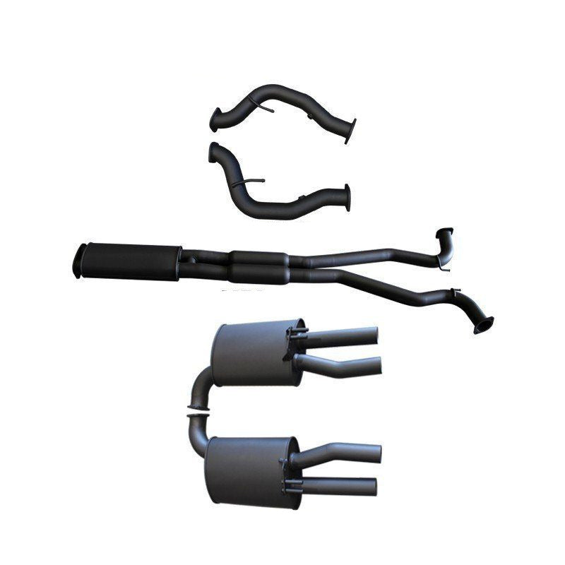 Manta | Twin 3″ Cat Back Exhaust System with Muffler/Muffler | HSV VF Maloo V8 Ute 2013–2017