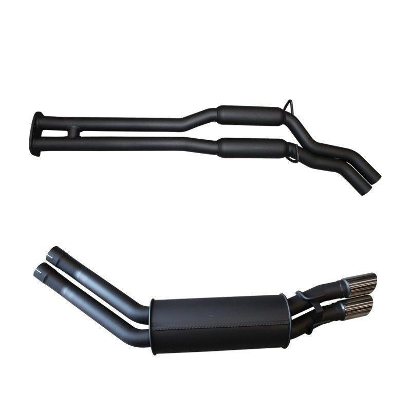 Manta | Twin 2.5″ Cat Back Exhaust System with Hotdog/Muffler | HSV VZ Clubsport GTS Senator 6.0L V8 Sedan 2004–2006