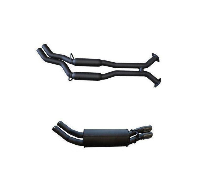 Manta | Dual 2.5″ Cat Back Hotdog/Muffler | Holden HSV Monaro V2 5.7L V8 Coupe 2001–2004