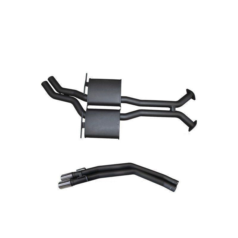 Manta | Dual 2.5″ Cat Back Exhaust System with Mufflers & Tailpipes | Holden Commodore VT–VZ V8 Sedan 1997–2006