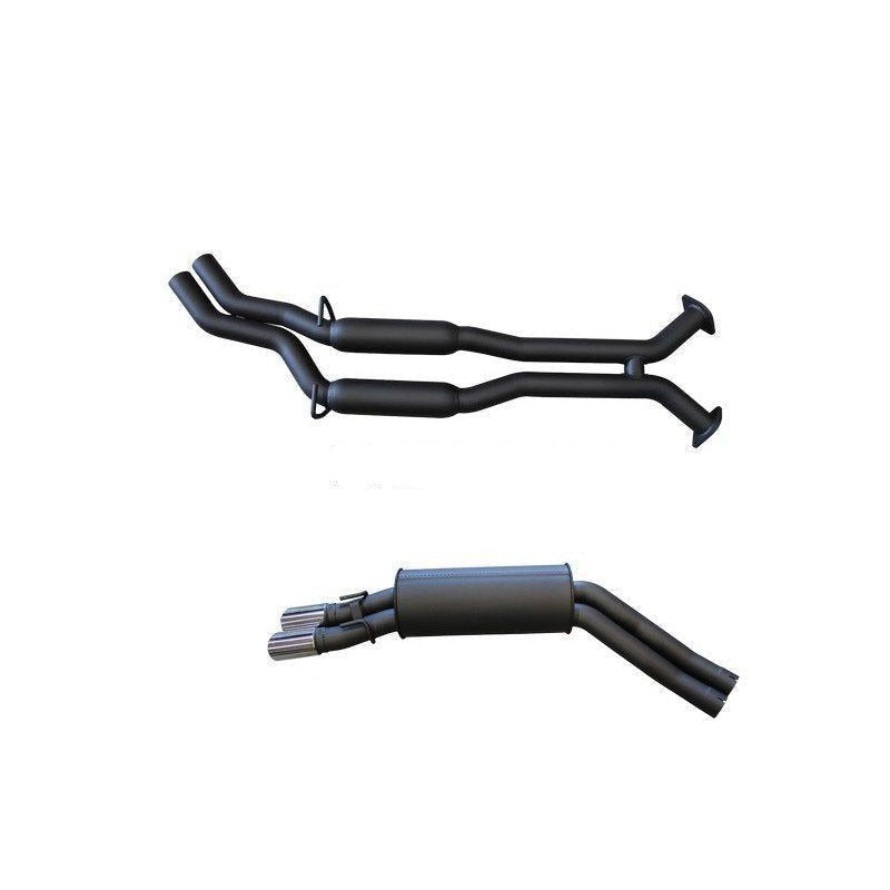 Manta | Dual 2.5″ Cat Back Exhaust System with Hotdog & Muffler | Holden Commodore VT–VZ V8 Sedan 1997–2006