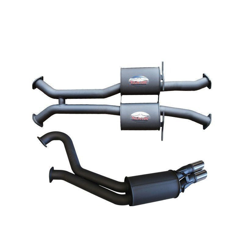 Manta | Dual 3″ Cat Back Exhaust System with Mufflers | Holden Commodore VT–VZ V8 Sedan 1997–2006