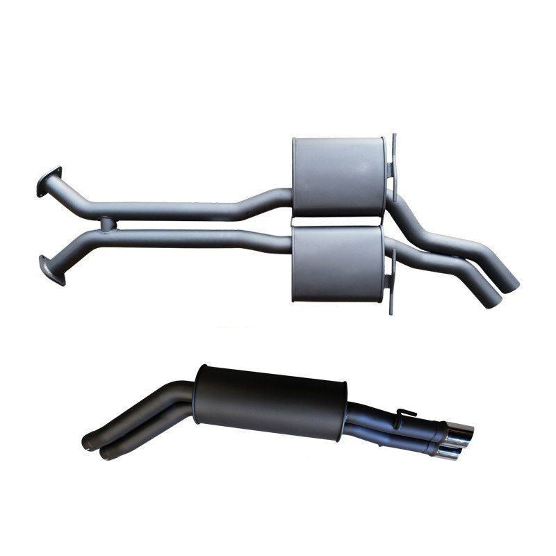 Manta | Twin 2.5″ Catback Exhaust System Muffler/Muffler | Holden Statesman Caprice WK WL 5.7L V8 LWB Sedan 2003–2006