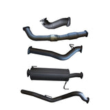 Manta | 3″ Turbo Back Exhaust with Cat & Muffler | Holden Rodeo RA 3.0L SWB CRD Ute 2007–2008