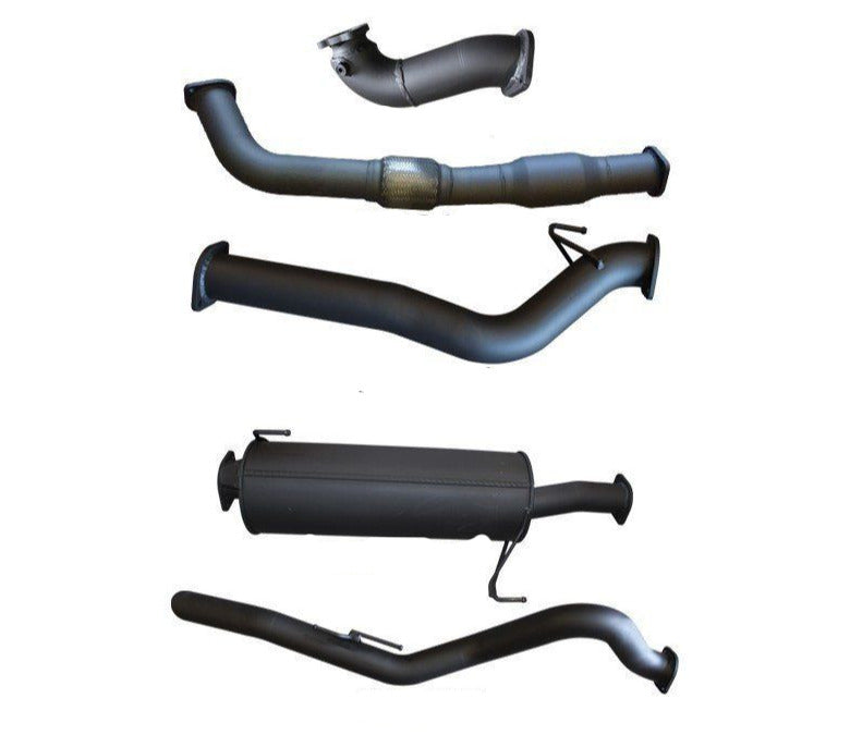 Manta | 3in Turbo Back with Cat & Muffler | Holden Colorado RC 3.0L SWB Ute 2008–2010