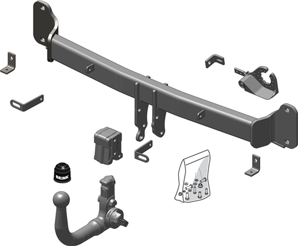 BRINK - BMW 5 Series (2010 - 2017) Sedan European Towbar