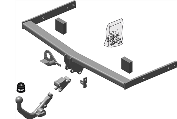 BRINK - Skoda Octavia (2004 - 2013) European Towbar