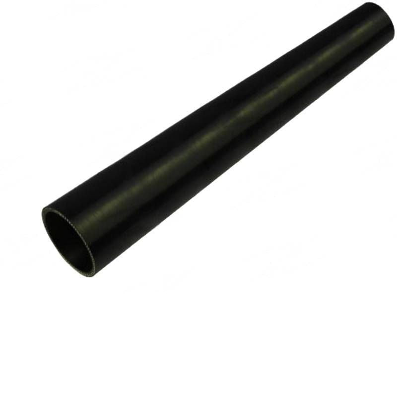Silicone Hose - Inside Diameter 3" Inch (76mm), Black, 1M Straight