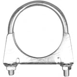 Redback - U-Bolt Clamp - Inside diameter 67mm (2-5/8" Inch), Zinc Plated, Packed Bag