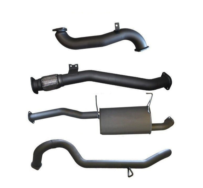 Manta | 3″ Turbo Back Exhaust without Cat Muffler | Nissan Patrol GU 3.0L ZD30 CR Turbo Diesel Wagon 2007–2017