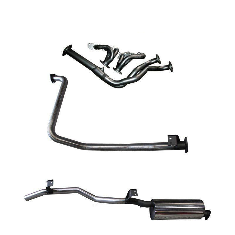 Manta | Extractors & 2.5″ Full Exhaust System | Toyota Landcruiser FZJ79 4.5L 6cyl Petrol Ute 1992–2006