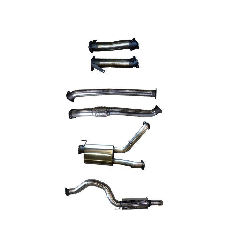 Manta - Toyota VDJ200 3in DUAL NO CAT, W/Muffler, 4in EXIT W/Rear MUF