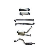 Manta - Toyota VDJ200 3in DUAL NO CAT, W/Muffler, 4in EXIT W/Rear MUF