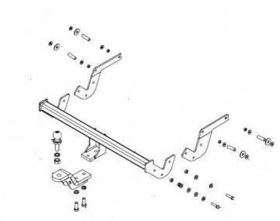 Trailboss - Towbar Suited For Renault Captur Hatch J87 5D (2015 Onwards)