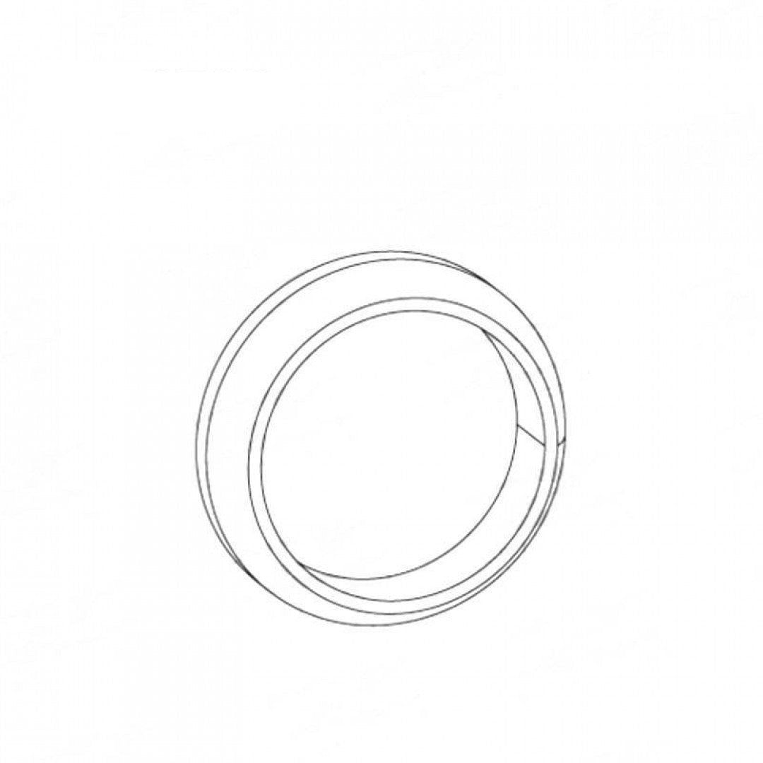 Single Taper Ring Gasket - ID 45mm, OD 61mm, THK 17mm, Graphite