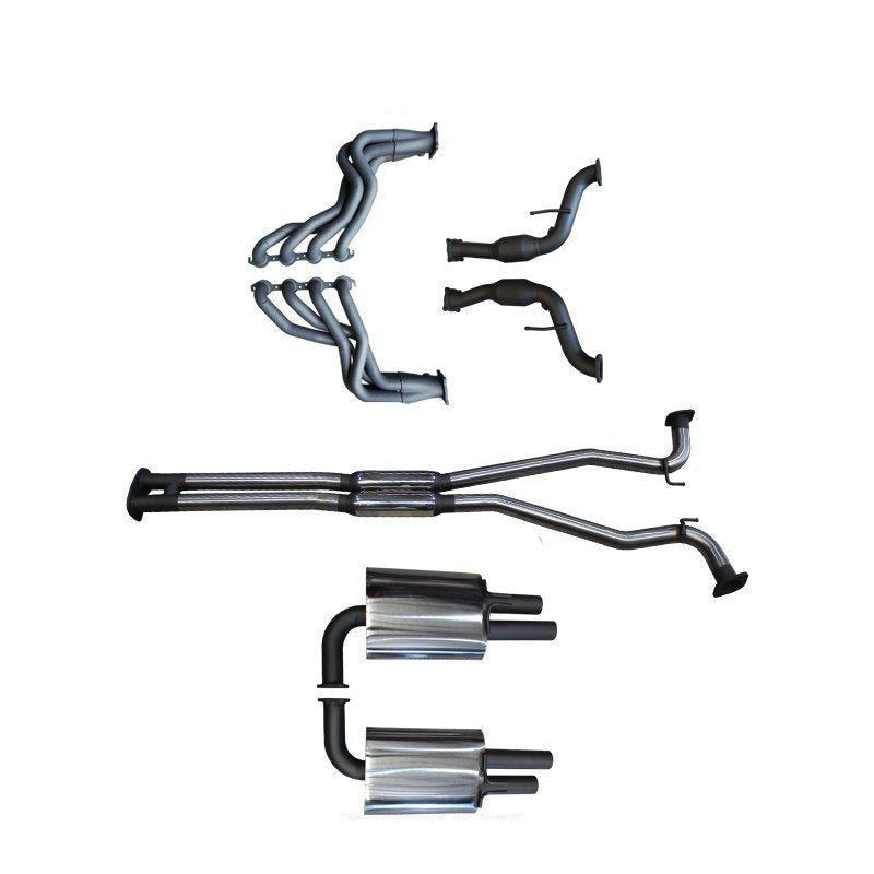 Manta - Holden HSV Commodore Clubsport Tourer VF V8 Sedan Wagon (2013-2017) 2.5in With Extractors Hotdog/Muffler