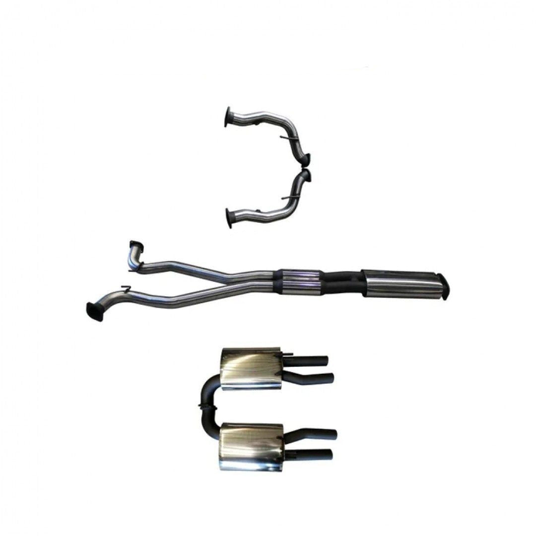 Manta | Twin 3″ Cat Back Exhaust System with Muffler/Muffler | VF HSV Maloo V8 Ute 2013–2017