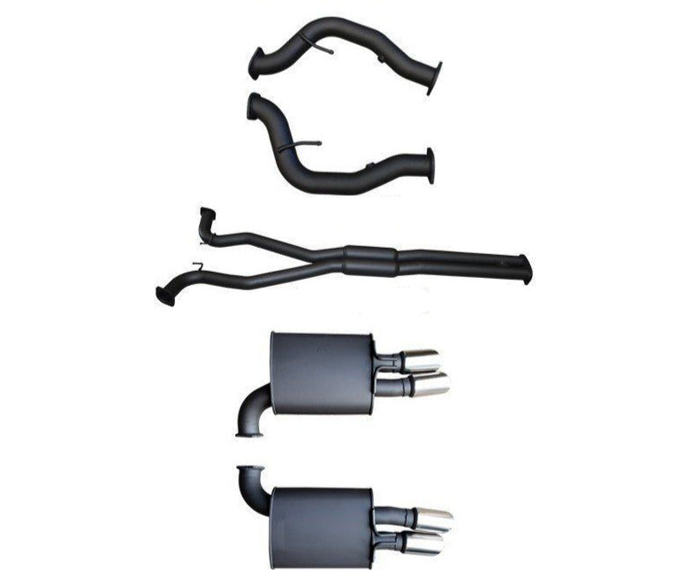Manta | Twin 3″ Cat Back Exhaust with Hotdog & Muffler | Holden Commodore VE VF V8 Sedan & Wagon, HSV Clubsport GTS Tourer 2006–2017