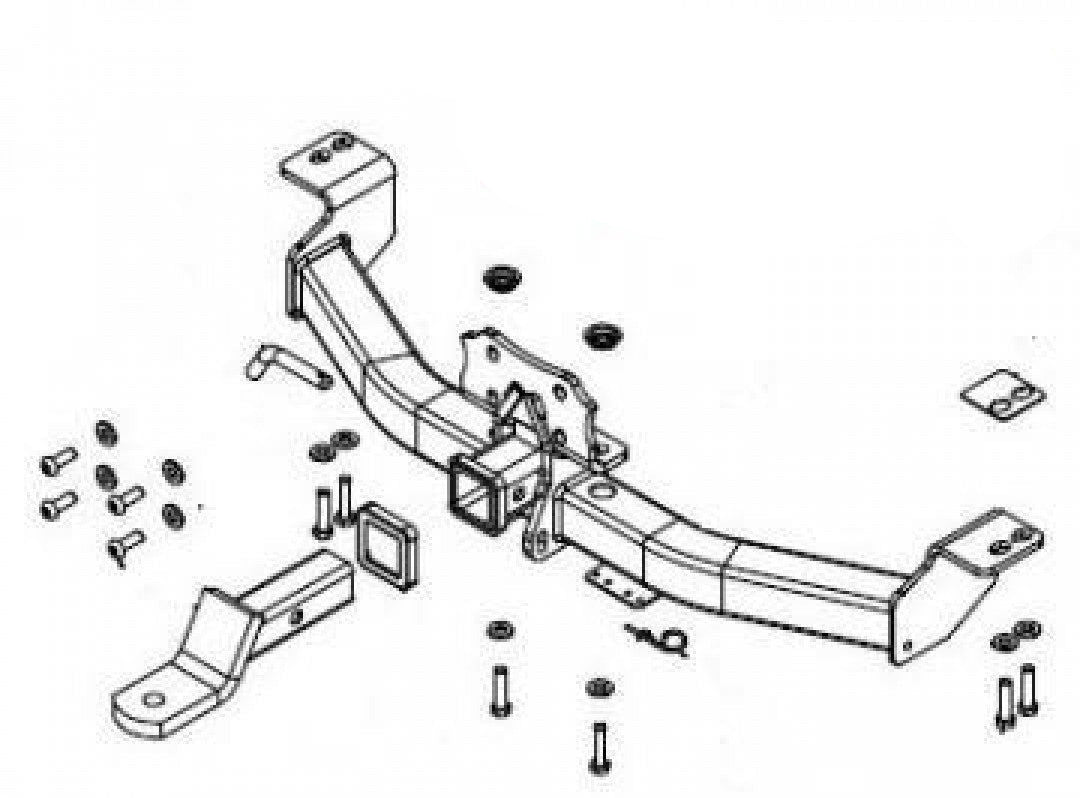 Trailboss - Towbar Suited For Toyota Prado KDJ150R (2014 - 2017)