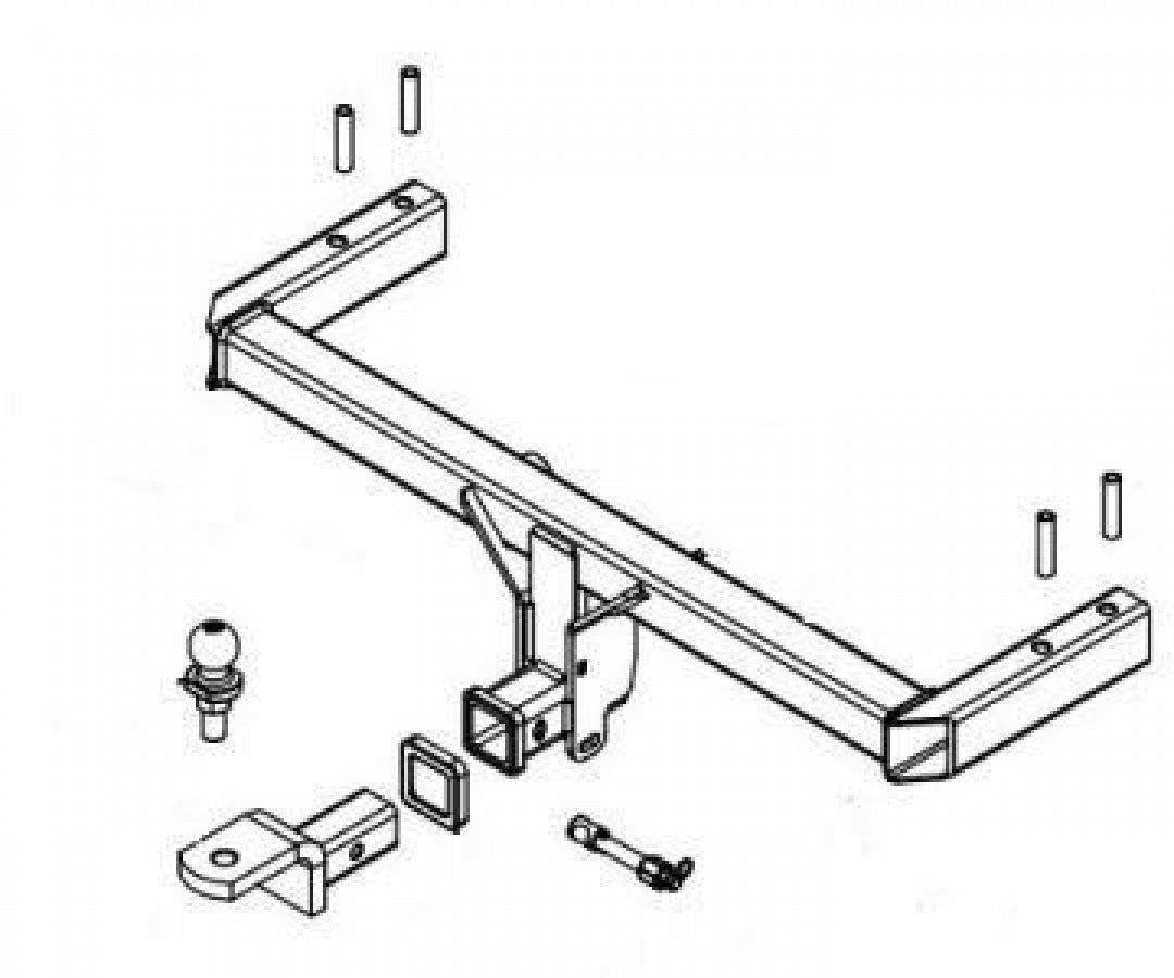 Trailboss - Towbar Suited For Porsche Macan (2014 Onwards)