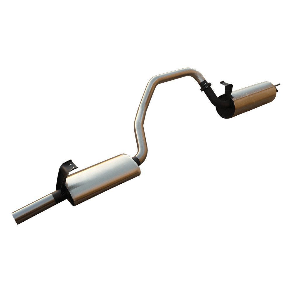 Manta | 2.5″ Extractors Back Exhaust System with Muffler | Toyota Landcruiser HZJ105 & FZJ105 Wagon 1998–2007