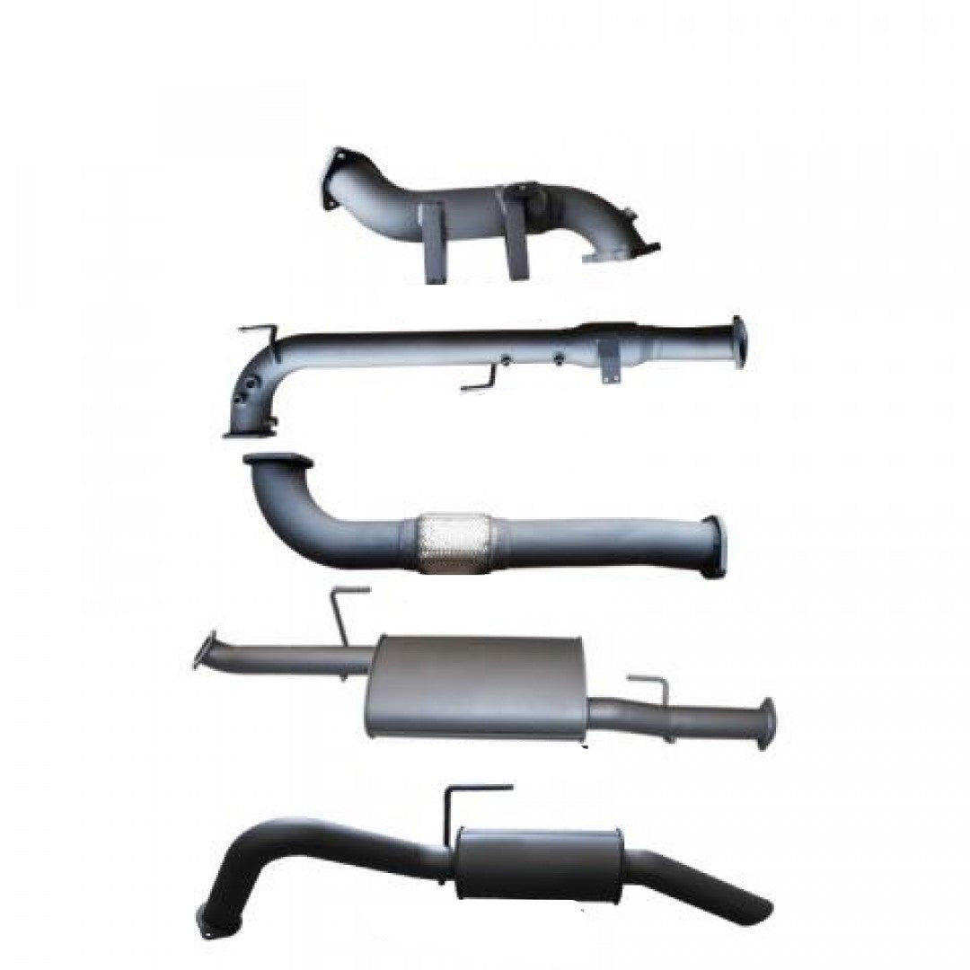 Manta | 3″ Turbo Back Exhaust System with Cat & Rear Muffler | Nissan Navara D40 2.5L Turbo Diesel Auto Spain Build Ute 2007–2015