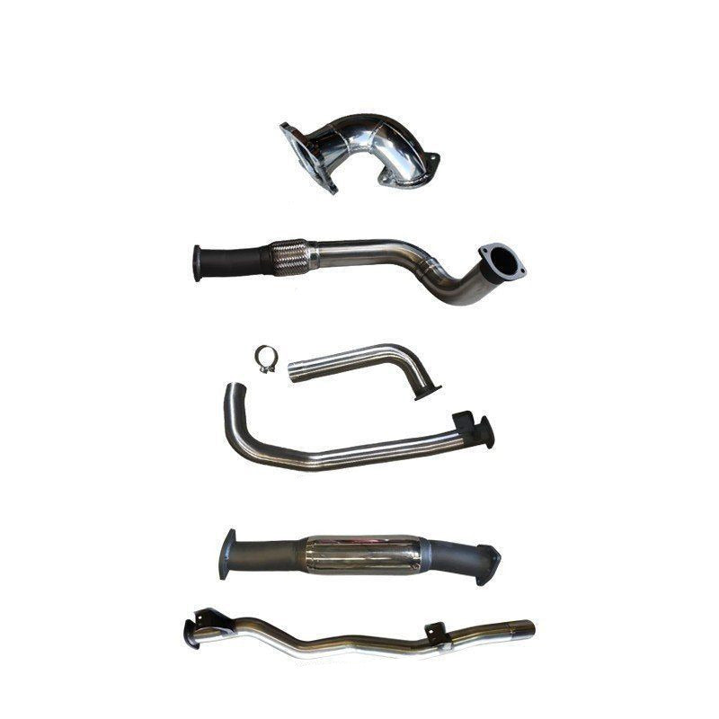 Manta | 3″ Turbo Back Exhaust with Hotdog | Toyota LandCruiser HDJ78 4.2L Turbo Diesel Troop Carrier 2001–2006