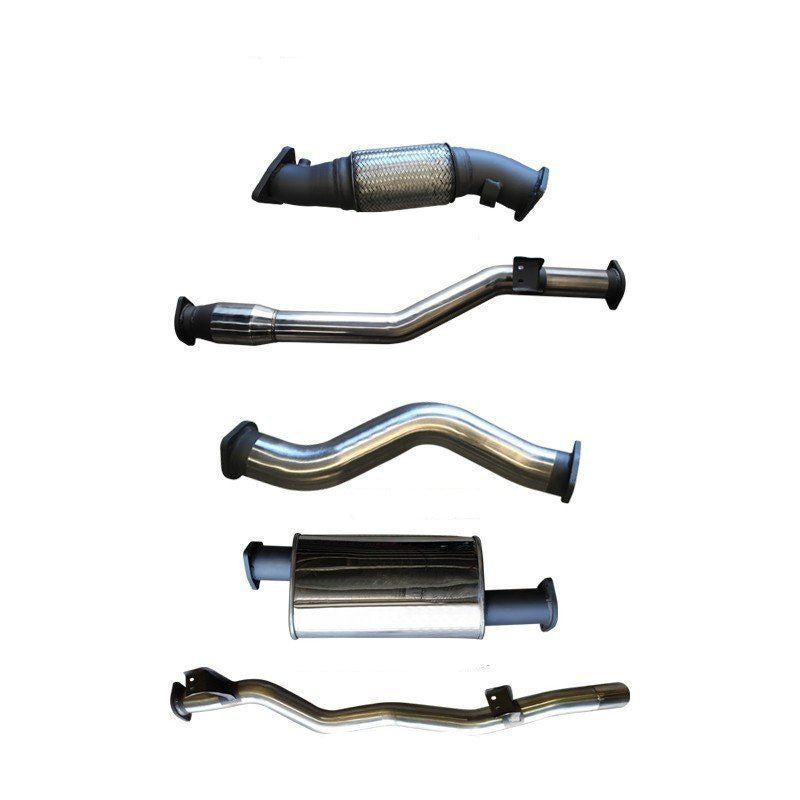 Manta | 3″ Turbo Back Exhaust with Cat & Muffler | Toyota Landcruiser VDJ79 V8 Dual Cab Ute 2012–2016