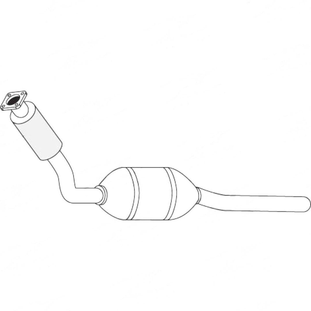 Standard Replacement - Volkswagen Bora 1J (1999 - 2005) Sedan (2.0L) Catalytic …