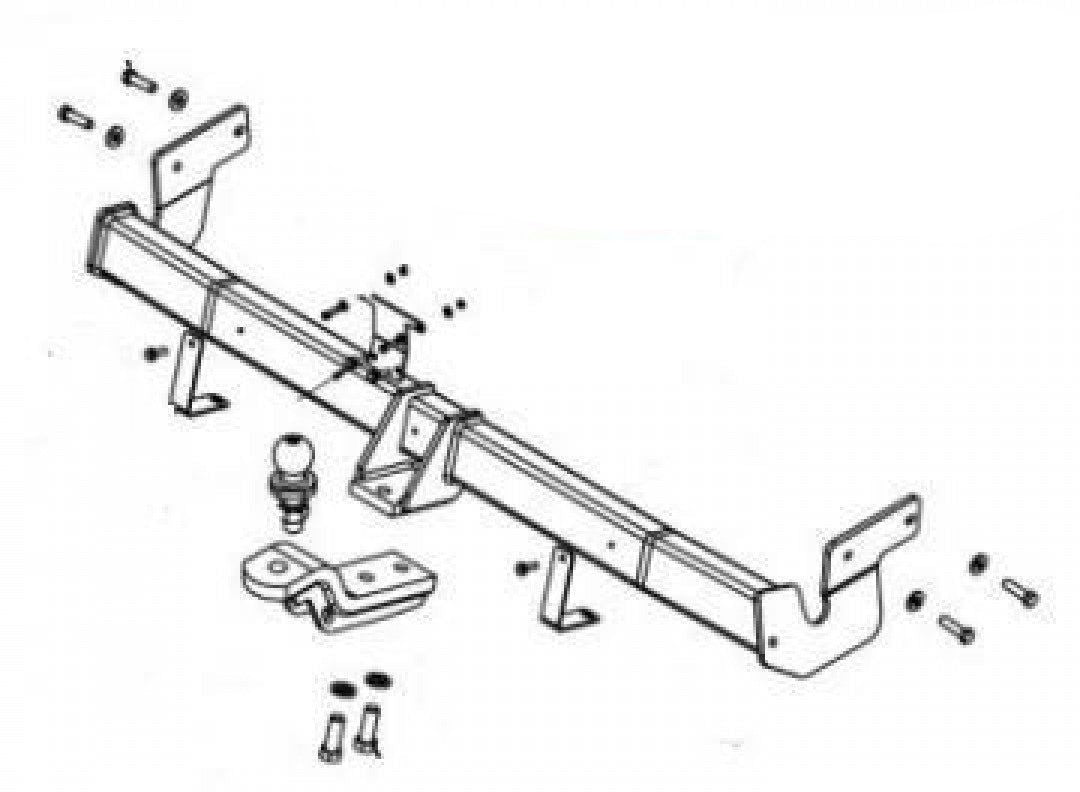 Trailboss - Towbar Suited For KIA Cerato Sedan YD MY17 (2016 - 2018)